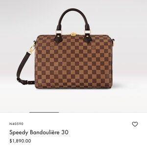Louis Vuitton Speedy bandouliere 30